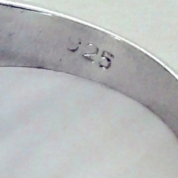 Estate Sterling Silver Round CZ Rhinestone Cubic Zirconia Mandala Wheel Ring 7 - Picture 10 of 11